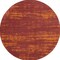 Homeroots 6' Red And Orange Round Abstract Indoor Outdoor Area Rug 545981 - alternate 1