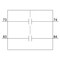 Siemens auxiliary switch, on the front, 2 NO, 73/74, 83/84, current path: 1 NO, 1 3RH2911-1LA20 - alternate 3