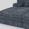 Homeroots 79" Gray Corduroy Sleeper Sofa 719549 - alternate 4