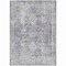 Homeroots 9' X 12' Plum Oriental Washable Indoor Outdoor Area Rug 607618 - alternate 3