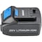 Neiko 20V Lithium-Ion Rechargeable Replacement Battery for 10878A Impact Wrench 40063 - alternate 4