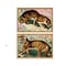 Homeroots Set Of Two Concrete Jungle Cats Framed Art Gold Picture Frame Print Wall Art, 2PK 416358 - alternate 4