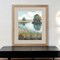Homeroots Riverside View Watercolor Waterscape Distressed Frame Wall Art 558345 - alternate 5
