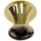 Deejay Led Blue-Gold Bolt-on Horn Flare with 2-in Throat for 2-in Compatible High Frequency Drivers TBH2INHORNBKGOLD - alternate 4