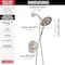Delta Albion Monitor 14 Series Shower Only Trim Only with In2ition Hand Shower Spotshield Brushed Nickel T142855-SP-I - alternate 3