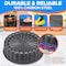 Emporio Kitchen Baking Pan Two-Layered Nonstick Gray Marble Coating Al. Fluted Cake Pans Oven Safe Up To 450 DegF EMPKBTP152 - alternate 5