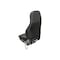Uni Pro 2011 Ensign Lo Semi Truck Seat, High-Back, Black Mordura Fabric 8518 - alternate 5