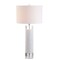 Jonathan Y Hunter 32" Marble/Crystal LED Table Lamp, White JYL5000A - alternate 1