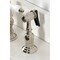 Kingston Brass Bridge Kitchen Faucet with Brass Sprayer, Polished Nickel KS7276BPLBS - alternate 2