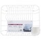 Simple Spaces Dish Drainer with Cutlery Basket, 20 lb Capacity, 18 in L, 13-1/2 in W, 5-1/2 in H, Steel JI-25W-3L - alternate 2