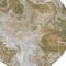 Homeroots 8' Brown And Ivory Round Abstract Washable Indoor Outdoor Area Rug 617790 - alternate 5