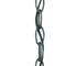Homeroots Matte Black Glass Globe Hanging Light 397999 - alternate 4