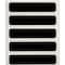Brady Laser Markable Matte Black Polyimide Labels 0.25 in H x 1.25 in W Black 10000/RL LZR-43-730-10 - alternate 2