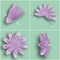 Teacher Created Resources Pastel Pop Paper Flowers, 4-Piece Set 8352 - alternate 2