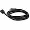 Add-On 6FT DISPLAYPORT 1.2 MALE TO FEMALE BLACK CABLE MAX RESOLUTION UP TO 3840X2 DISPLAYPORTMF6F - alternate 4