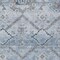 Homeroots 5' X 8' Sky Blue And Denim Blue Floral Washable Indoor Outdoor Area Rug 588865 - alternate 4