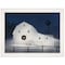 Homeroots Christmas Starry Night 1 White Framed Print Wall Art 406274 - alternate 1