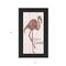 Homeroots You are so loved Flamingo Black Framed Print Wall Art 529776 - alternate 2