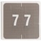 Smead Label, Dcc, Endtab, 7, Gray Pk SMD67427 - alternate 2