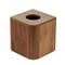 Homeroots Designer Genuine Teak Tissue Box Cover 475846 - alternate 1