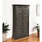 Homeroots 72in Dark Brown Solid Wood Pantry Or Storage Closet 489034 - alternate 3