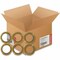 Universal One HD Box Sealing Tape, Clear, 48mmx50m, 36PK UNV99000 - alternate 1
