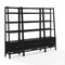 Crosley Landon 3-Piece Etagere Bookcase Set KF13040MB - alternate 5