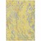 Homeroots 9' X 12' Yellow Purple And Green Abstract Washable Indoor Outdoor Area Rug 600334 - alternate 3