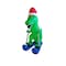 A Holiday Co LED Ski Rex 7 ft. Inflatable CH24114-210 - alternate 1
