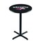 Holland Bar Stool Co 36" Blk Wrinkle Southern Illinois Pub Table, 36" dia. Top L211B3636SouIll - alternate 1