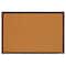 Quartet Cork Bulletin Board, 24in x 36in, Black MWDB2436-BK - alternate 1