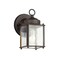 Kichler New Street 1-Light Outdoor Wall Lantern, Olde Bronze 9611OZ - alternate 2