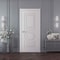 Sartodoors Slab Door Panel 28x96 inches White Solid Core Modern Interior ROYAL9855S-EMAL-2896 - alternate 1
