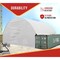 Mytee Products 33ft Wide Back Endwall for Shipping Container Building Shelter - No Access Door CSB-WALL33 - alternate 5