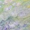 Homeroots 8' Artichoke Green Purple And Lilac Round Abstract Washable Indoor Outdoor Area Rug 582148 - alternate 4