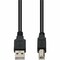 Add-On AddOn 9m USB A 2.0 Male to USB B 2.0 Male Black Printer Extension Cable USBEXTAB9M - alternate 1