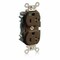 Leviton Straight Blade Receptacle, 5-20R, 20 A, 125V AC, Flush Mount, Self-Grounded M8300 - alternate 1