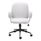 Homeroots Beige and Black Adjustable Height Swivel Rolling Office Chair 556768 - alternate 7
