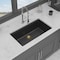 Wrightmaster 30 in. Undermount Single Bowl Granite Composite Kitchen Sink with Workstation ZOR-P426961 - alternate 5