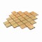 Apollo Tile Artisana 12x12 in. Gold Textured, Foiled Resin Arabesque Lantern Mosaic Wall Tile (5 sq ft/case) 5PK APLBRJ886A - alternate 3