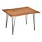 Homeroots 48" Brown And Black Solid Wood And Iron Dining Table 517763 - alternate 3