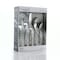 Megachef La Vague 20 Piece Flatware Utensil Set, Stainless Steel Service for 4 in Silver MCFW-LA VAGUE-SILVER - alternate 5