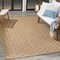 Homeroots 5' X 7' Natural And Beige Geometric Indoor Outdoor Area Rug 554863 - alternate 3