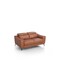 Homeroots Urban 65in Brown Leather Adjustable Headrest Loveseat 480895 - alternate 4