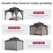 Sunjoy 12x10 Kingston PC Top Rectangular Gazebo A10204381000 - alternate 8