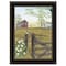 Homeroots Mornings Glory 2 Black Framed Print Wall Art 404525 - alternate 1