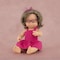 Miniland My Friends & Me Baby Doll, Caucasian Girl With Down Syndrome And Glasses, 15'' 33206 - alternate 3