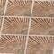 Homeroots 3' X 5' Brown Copper And Beige Geometric Washable Indoor Outdoor Area Rug 594737 - alternate 6