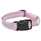 Guardian Gear Dog Collar, 18 to 26 in L Collar, 1 in W Collar, Nylon, Pink, Reflective Taping ZA984 18 75 - alternate 1
