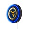 Holland Bar Stool West Virginia University 15 Double Neon Wall Clock Clk15BK - alternate 4